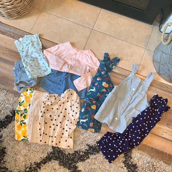 Zara Other - Zara H&M Old Navy Baby Girl Clothing Bundle Size 2-3T Trendy